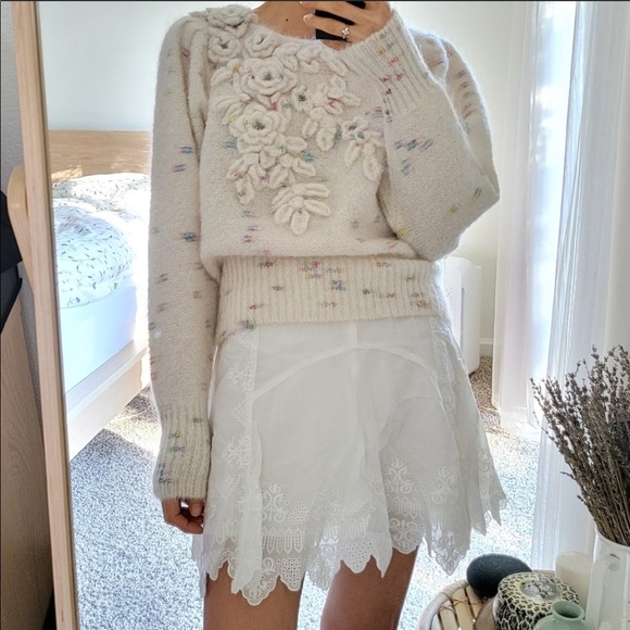 New LoveShackFancy sweater size small - Picture 4 of 9